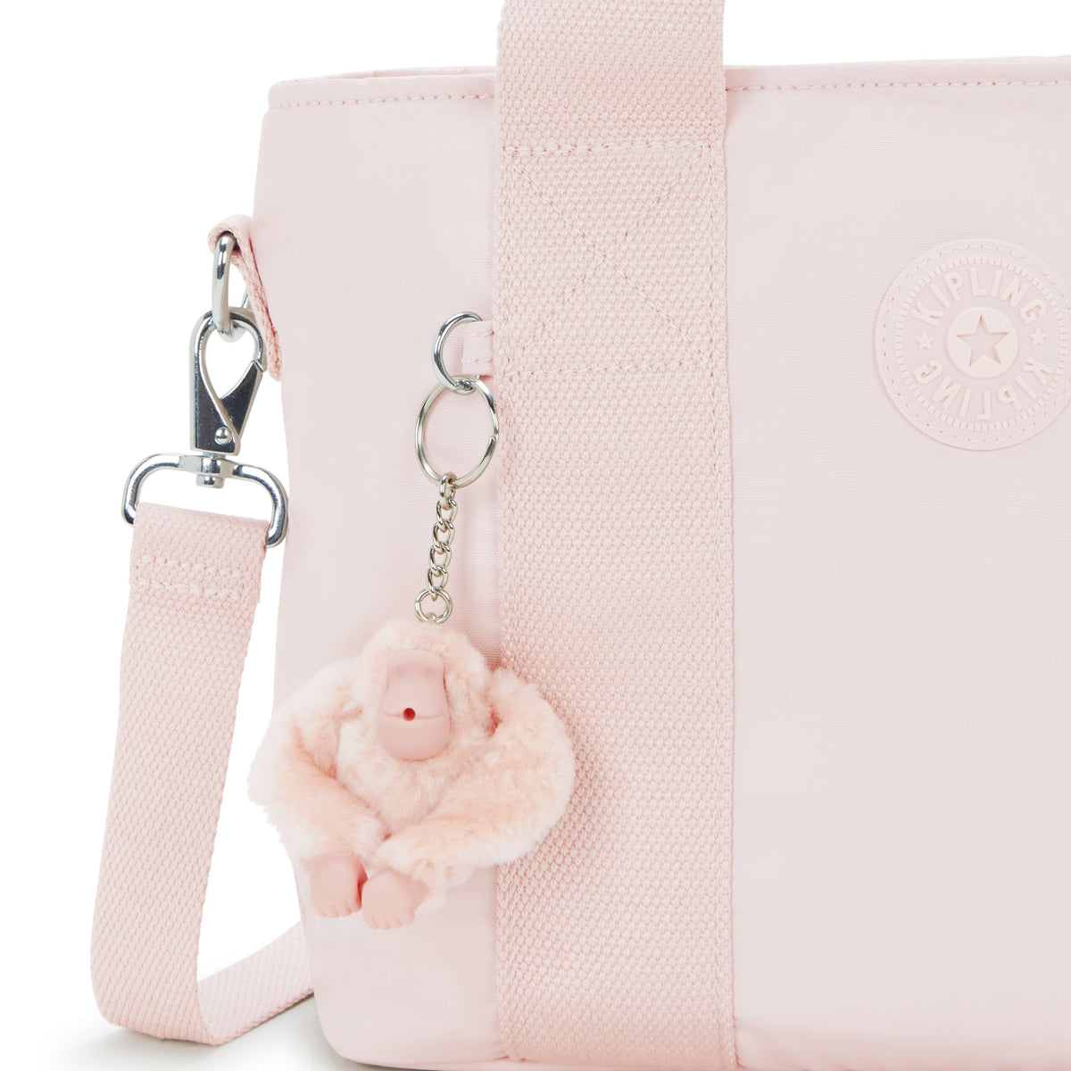 Kipling Minta M Pink Shine Medium Tote I2923-3DZ