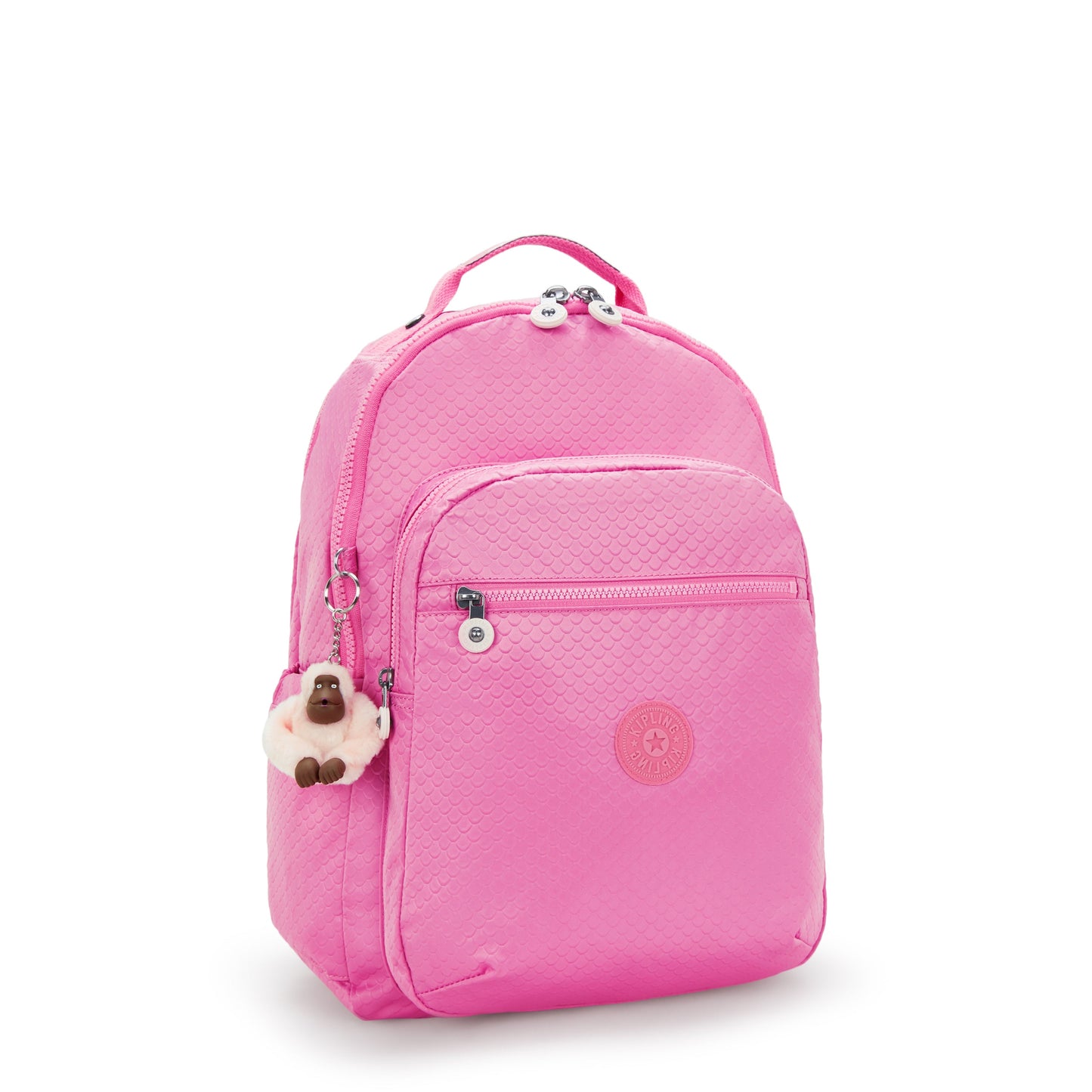 Kipling Seoul Lap Pink Mermaid Em Large backpack with laptop compartment I2932-56J