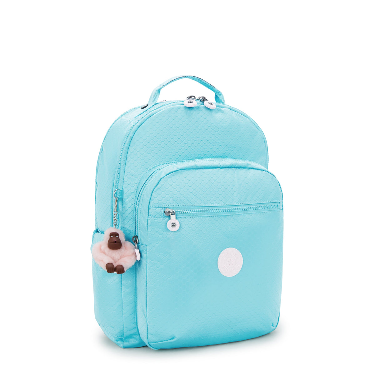 Kipling Seoul Lap Mermaid Emboss Large backpack with laptop compartment I2932-62H