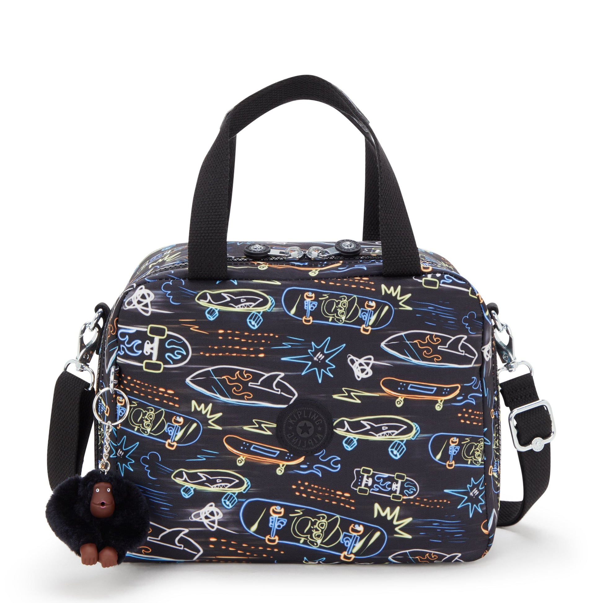 Kipling Miyo Neon Skate Large lunchbag with trolley sleeve I2989-71M