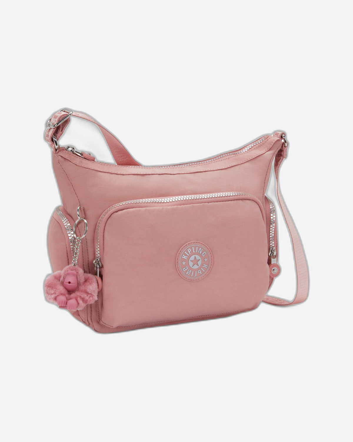 Kipling Gabb S Glorious Pink Medium crossbody I3026-8HB