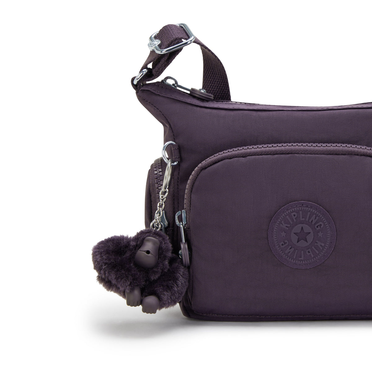 Kipling Gabbie Mini Ultimate Plum Small Crossbody I3057-67U