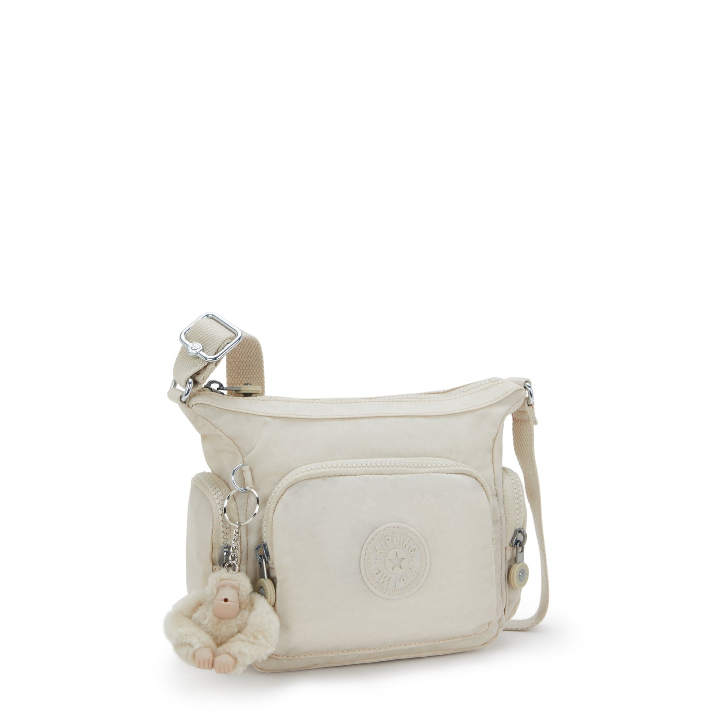 Kipling Gabbie Mini Hideaway Beige Small Crossbody I3057-7JR