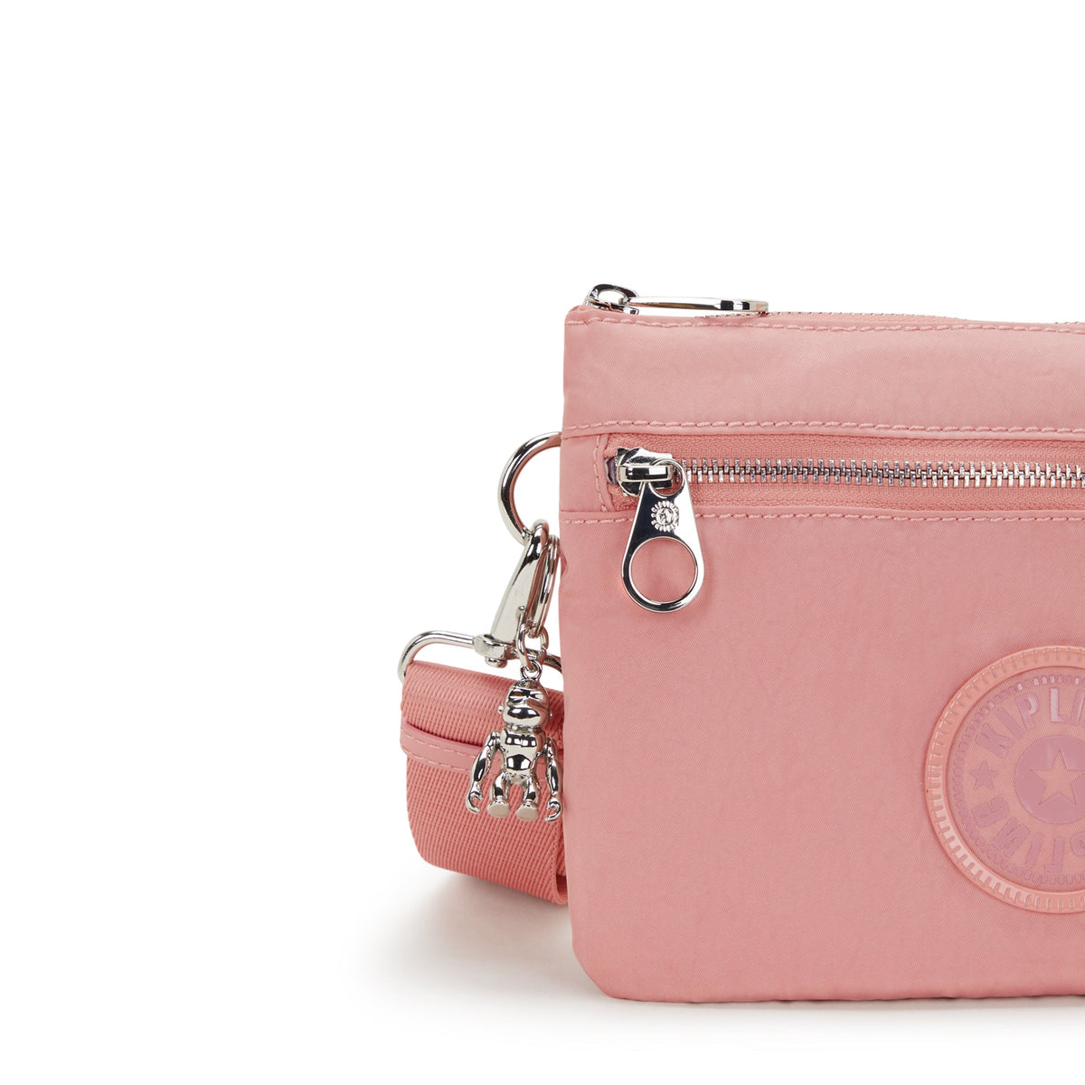 Kipling Riri Zip Rose Spice Small Crossbody  I3302-28N