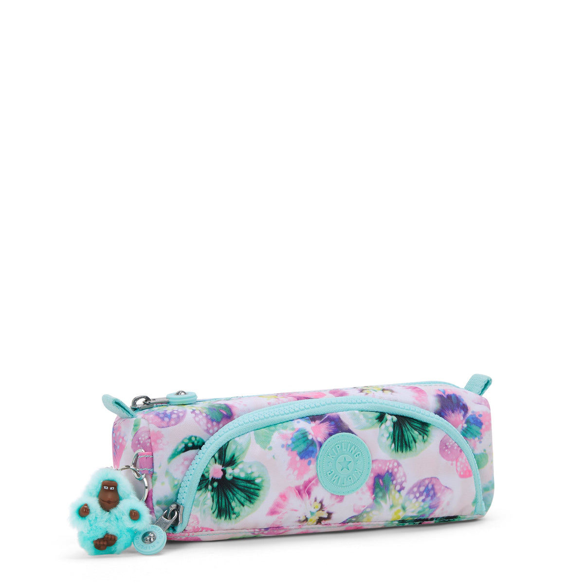 Kipling Cute Aqua Blossom Medium Pencase C2I3330-7EC