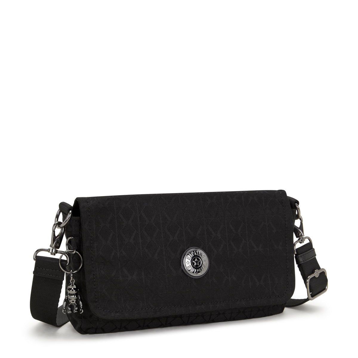 Kipling Aras Up Black Sign Jq Small Shoulderbag I3353-Y12