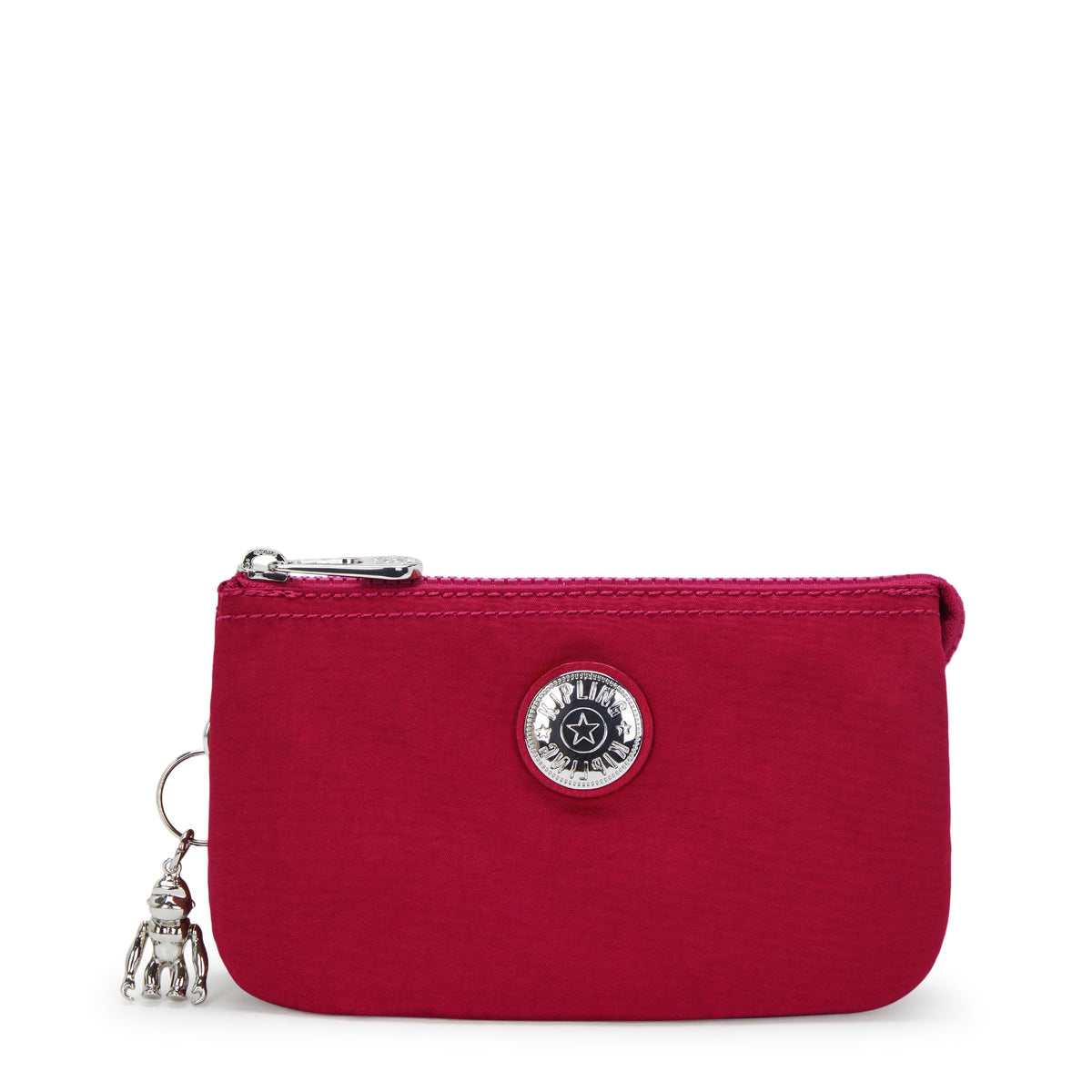 Kipling Creativity L Red Red Wine Large Purse I3361-6SE