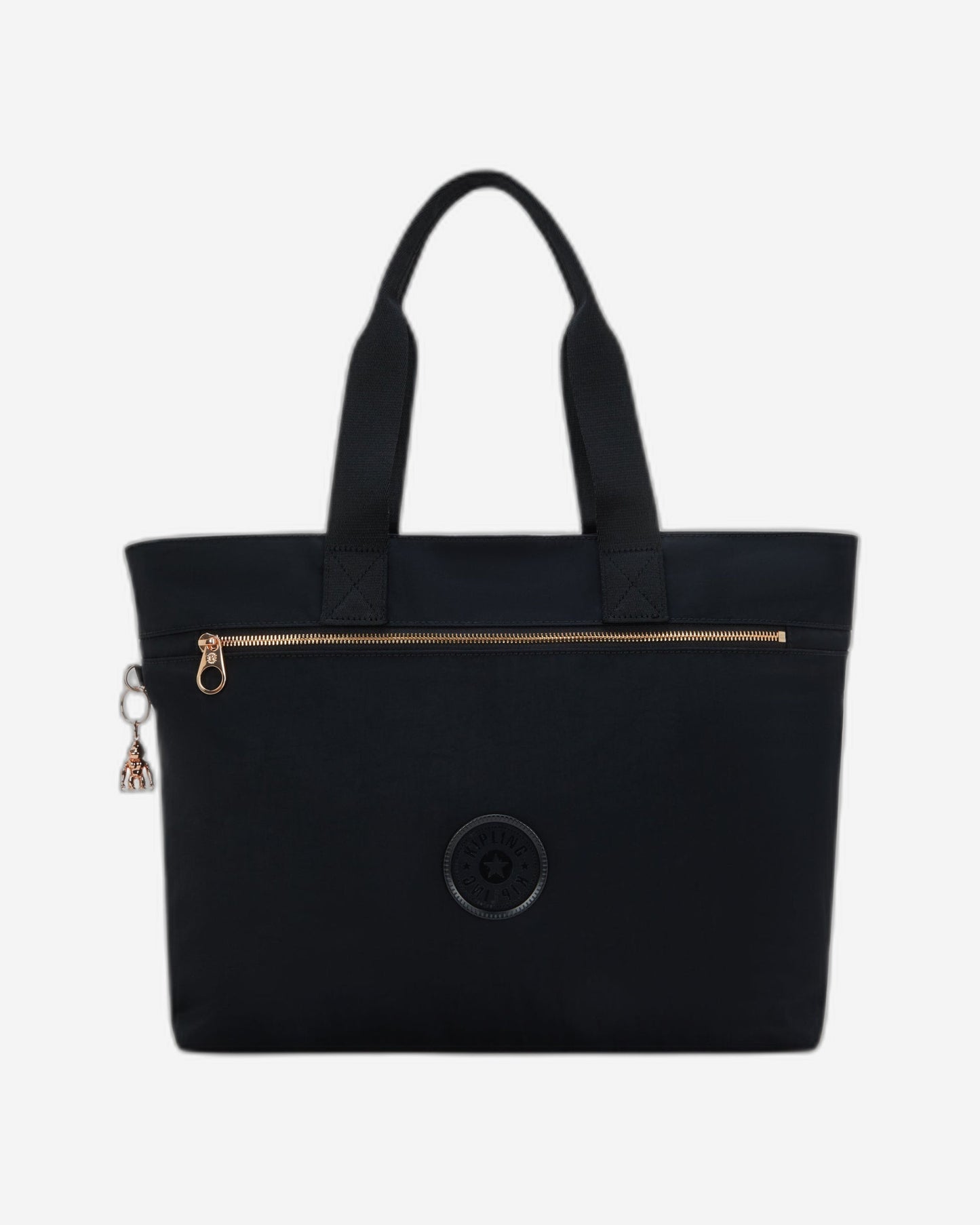 KIPLING Colissa Zip Blck Rose Spice Large Tote with Laptop Compartment I3381-62Q