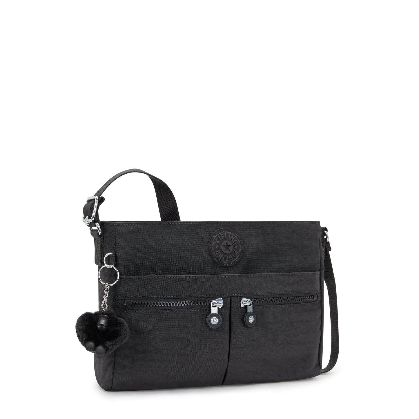 Kipling New Angie Black Noir Small Crossbody Bag C2I3389-P39