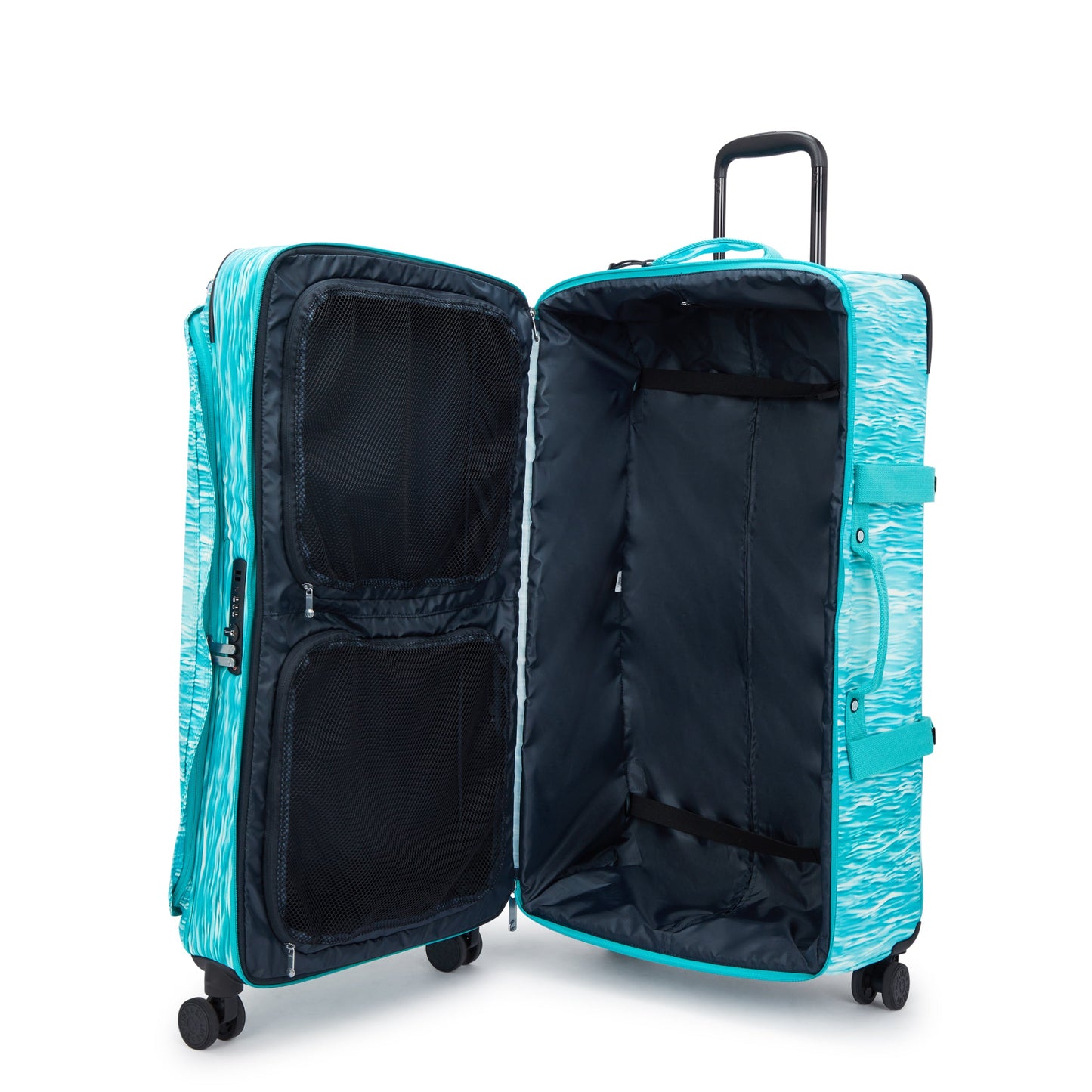 Kipling Spontaneous L Aqua Pool Large Wheeled Luggage C2I3397-5MF