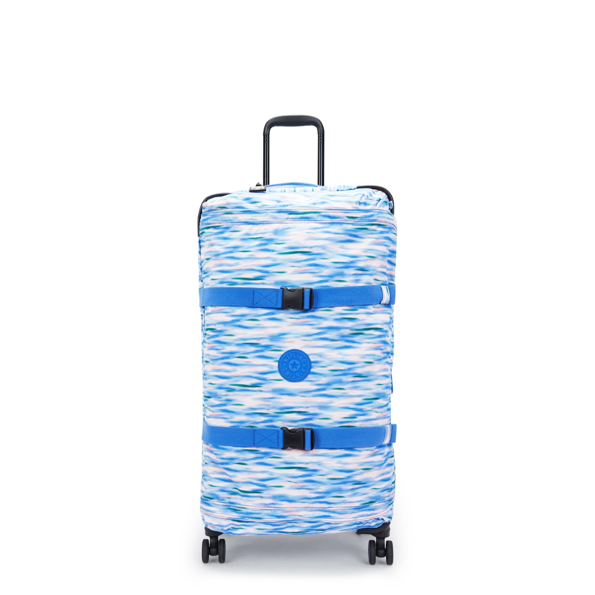 KIPLING-Spontaneous L-Large wheeled luggage-Diluted Blue-I3397-TX9
