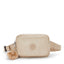 Kipling Abanu Multi Sparkled Beige Small crossbody convertible to waistbag (with removable shoulderstrap) I3492-5DV