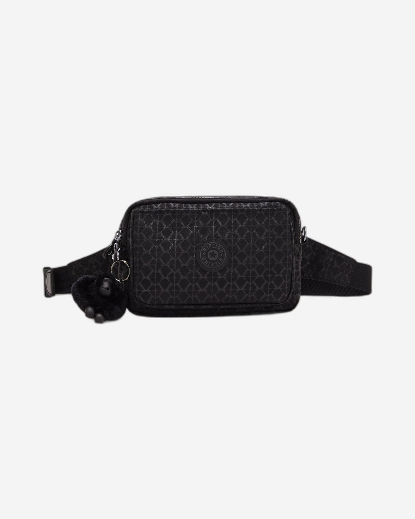 KIPLING Abanu Multi Signature Emb Small crossbody convertible to waistbag (with removable shoulderstrap) I3492-K59