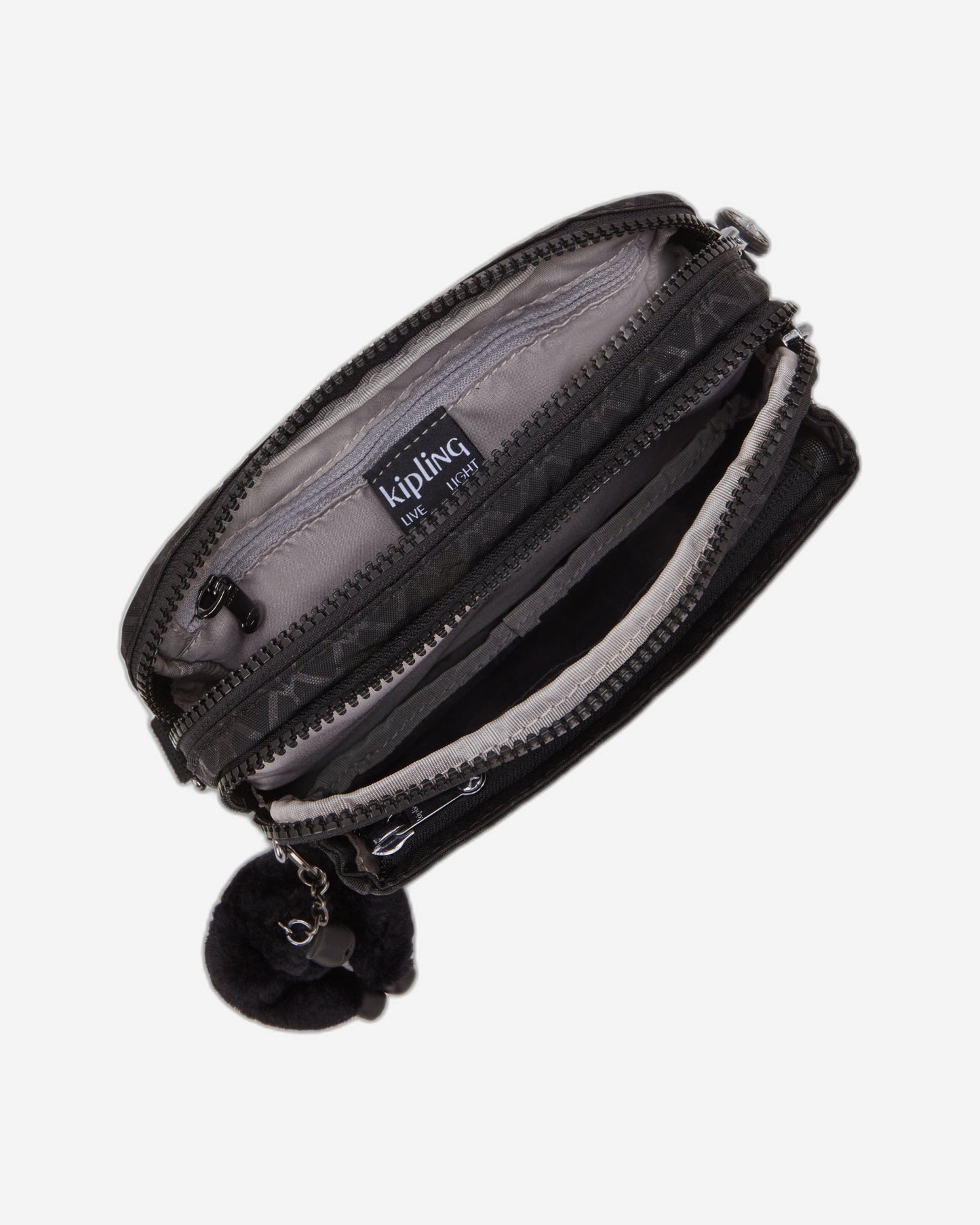 KIPLING Abanu Multi Signature Emb Small crossbody convertible to waistbag (with removable shoulderstrap) I3492-K59