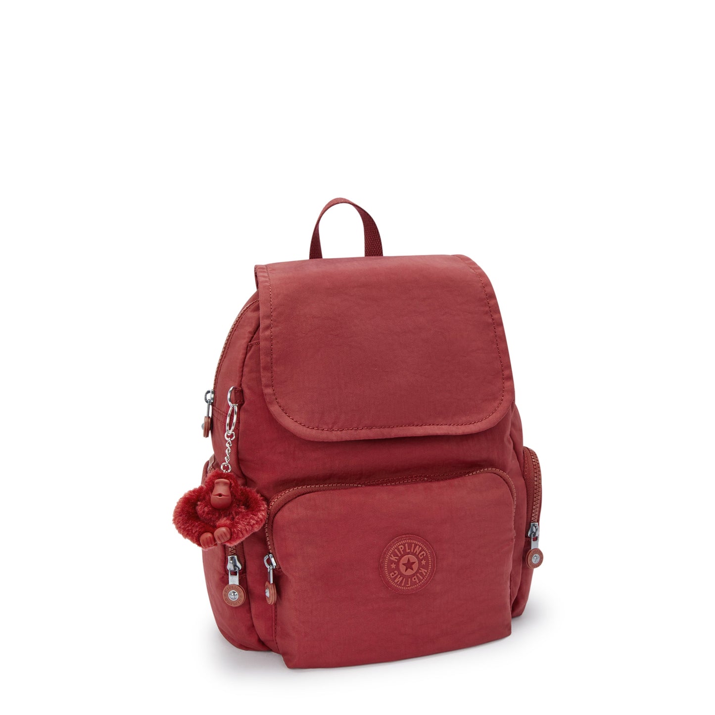 Kipling City Zip S Funky Red Small Backpack I3523-4SS