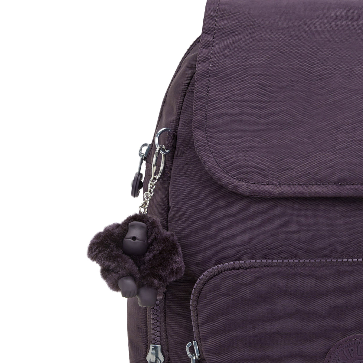 Kipling City Zip S Ultimate Plum Small Backpack I3523-67U