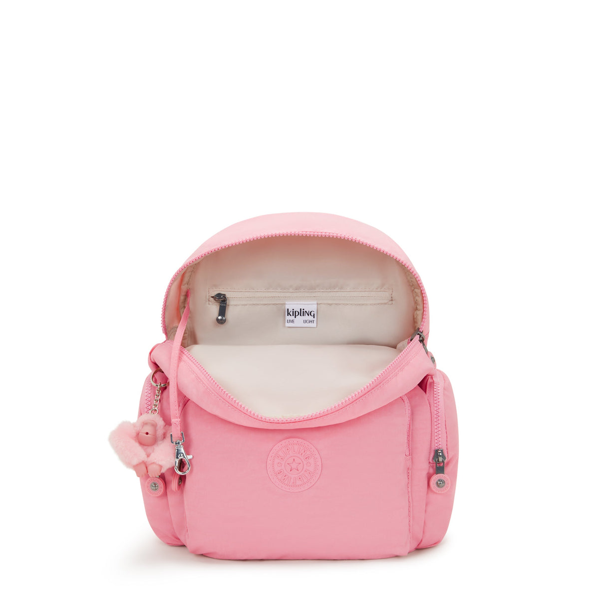 Kipling City Zip S Enjoyable Blush Small Backpack I3523-6LZ