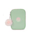 Kipling 100 Pens Soft Green Met Large Pencase C2I3624-5KY