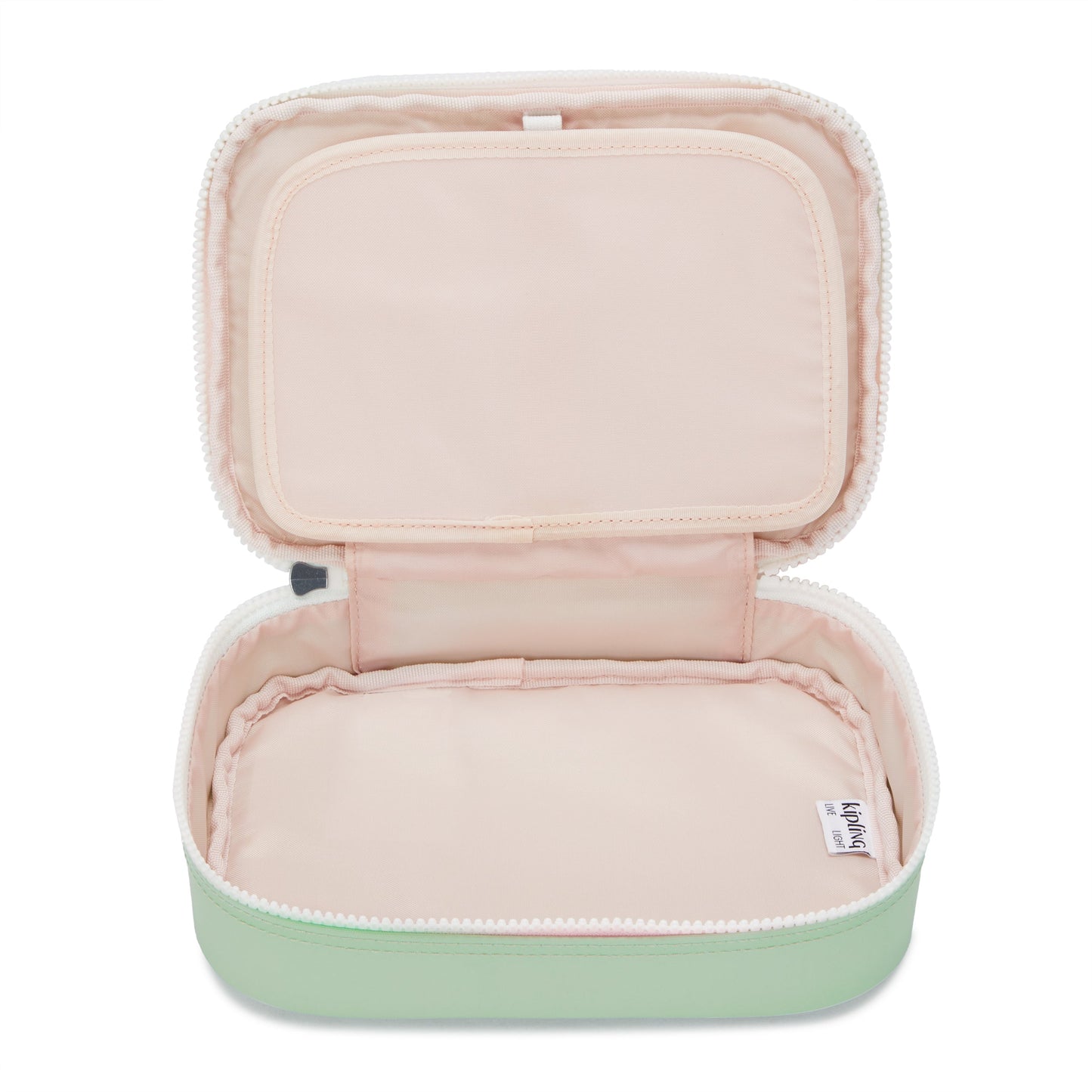 Kipling 100 Pens Soft Green Met Large Pencase C2I3624-5KY