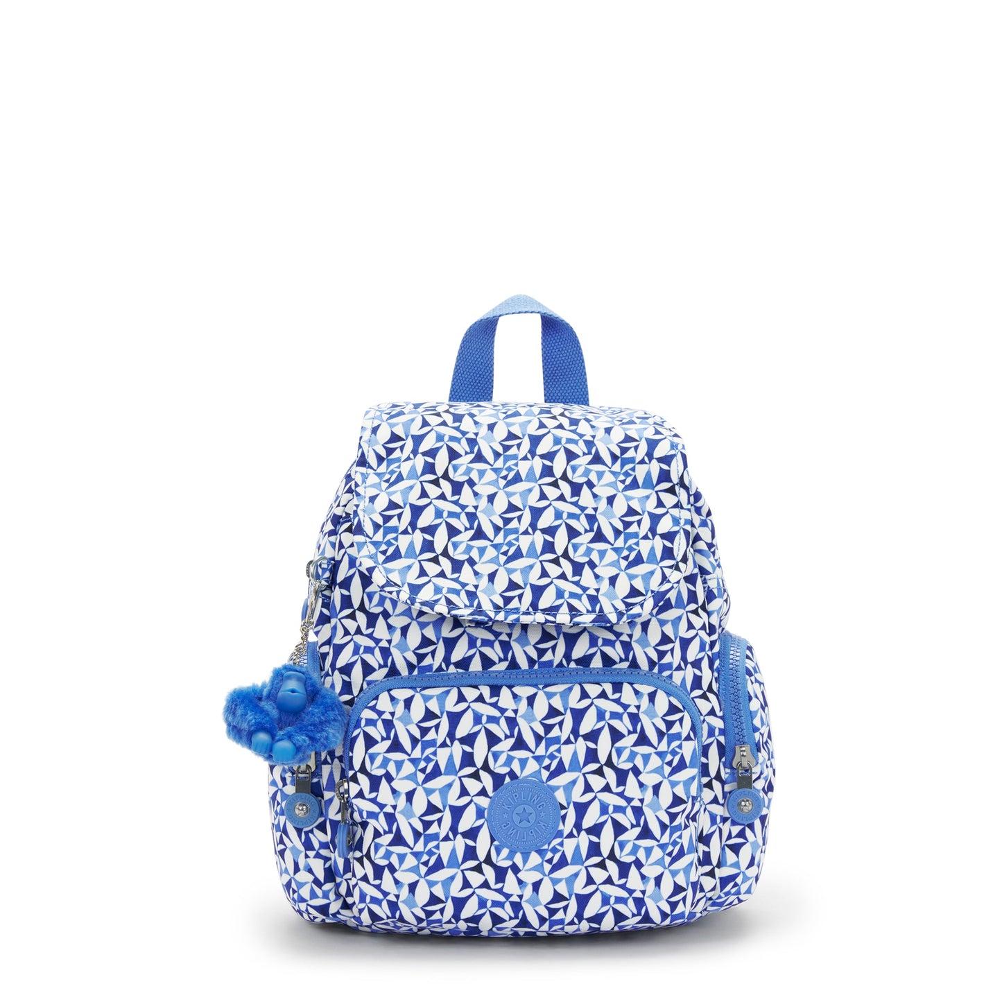 Kipling City Zip Mini Crazy Leaves Small Backpack I3735-1DU