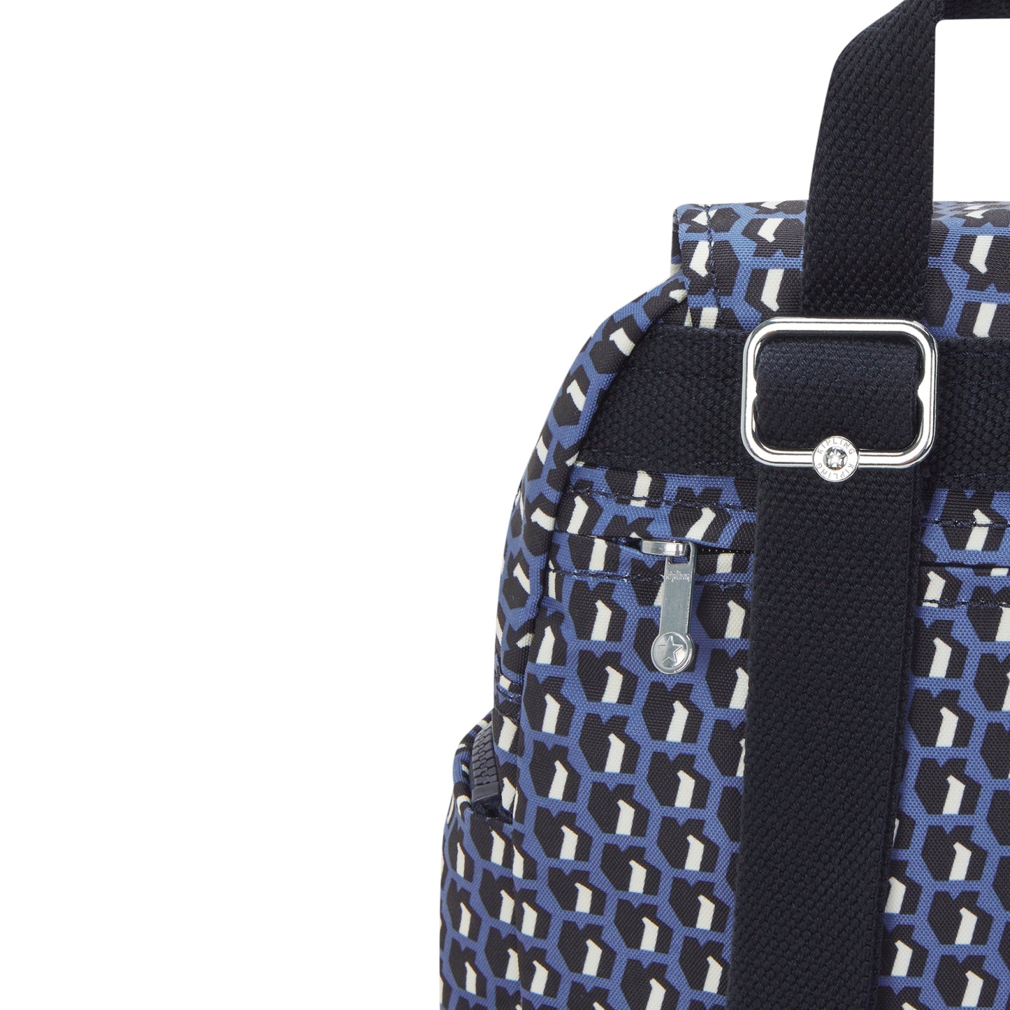 Kipling City Zip Mini 3D K Blue Small Backpack I3735-4JS