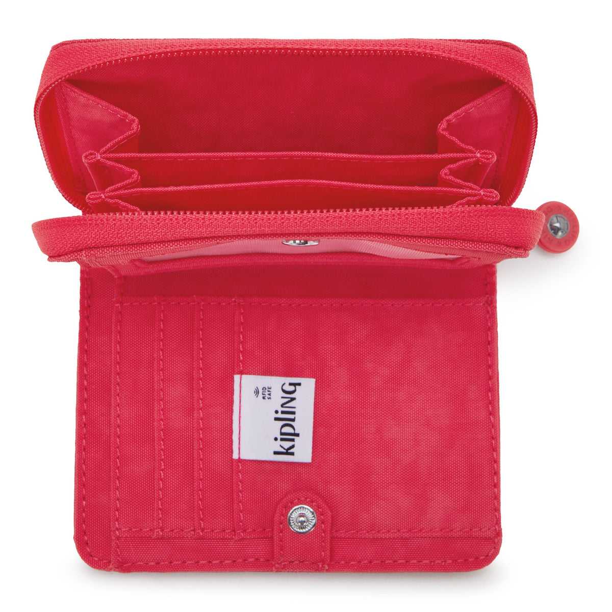 Kipling Money Love Resort Pink Medium Wallet I3738-1BN