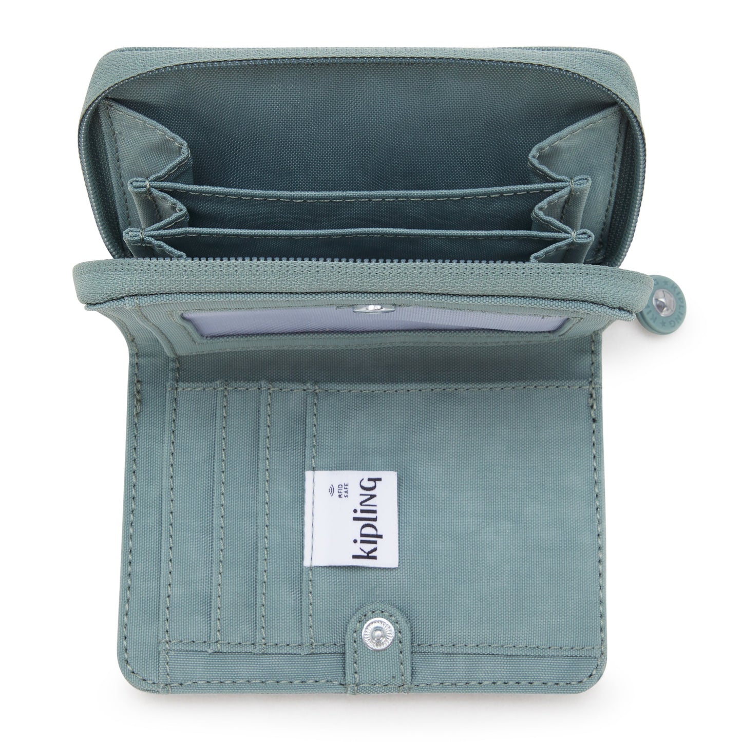 Kipling Money Love Relaxed Grey Medium Wallet I3738-3NL