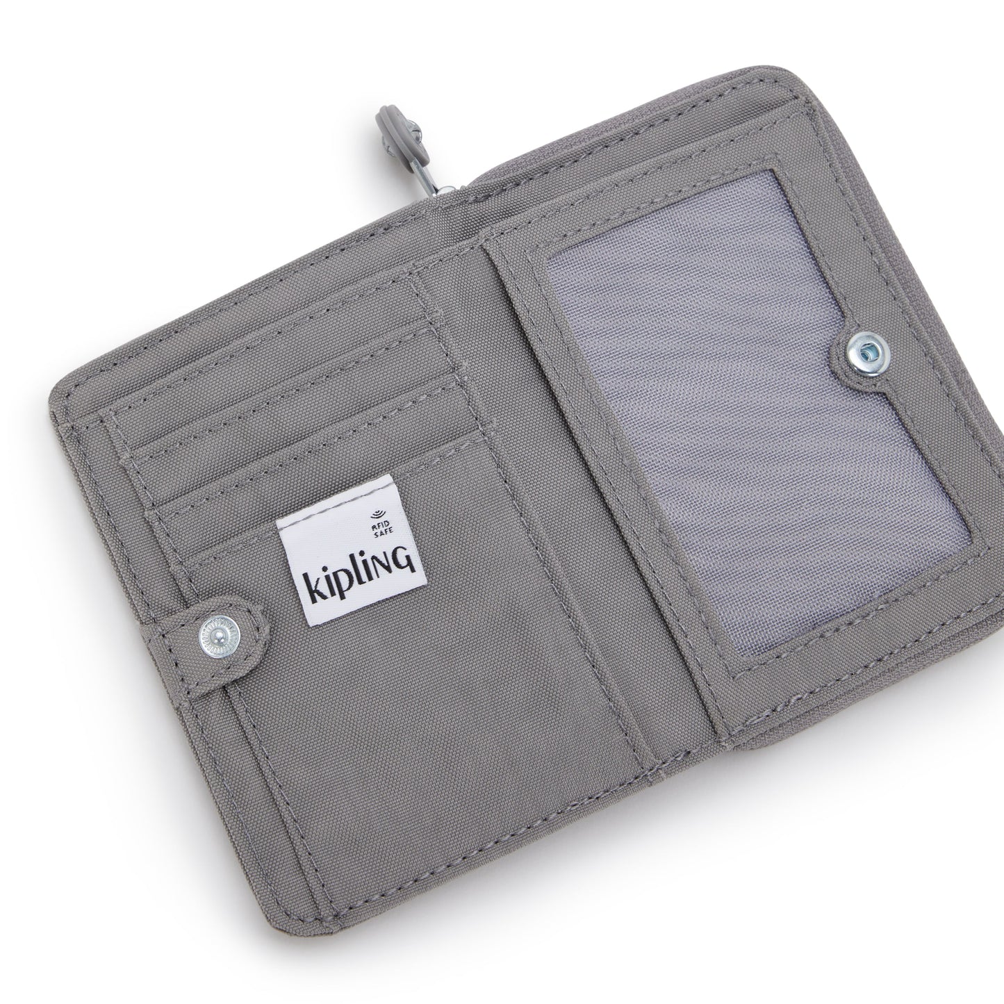 Kipling Money Love Inviting Grey Medium Wallet I3738-8DH