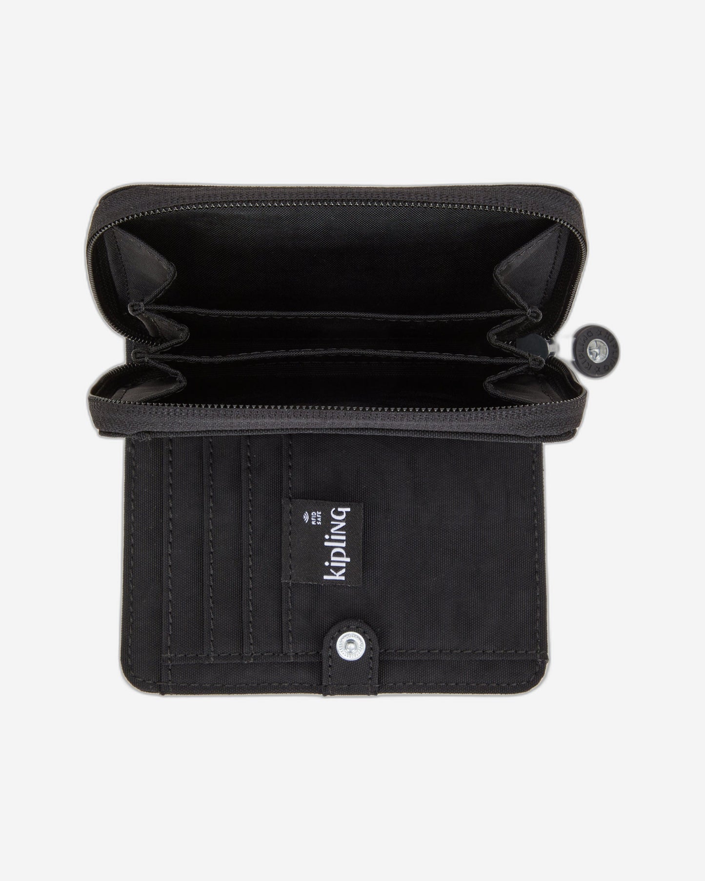 KIPLING Money Love Black Noir Medium Wallet I3738-P39