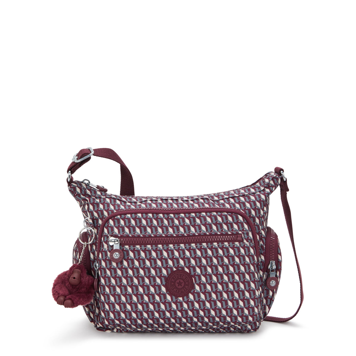kipling-gabbie-s-3dk-wine-medium-crossbody-i3759-1pb