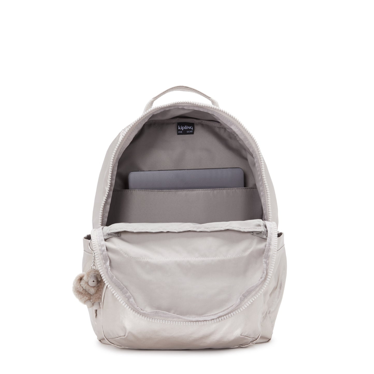 KIPLING Seoul Metallic Glow Large backpack I4034-48I