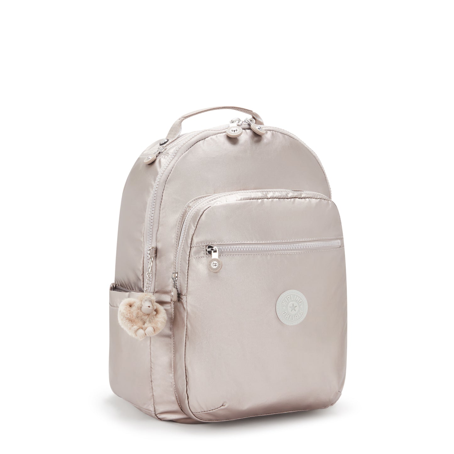 KIPLING Seoul Metallic Glow Large backpack I4034-48I