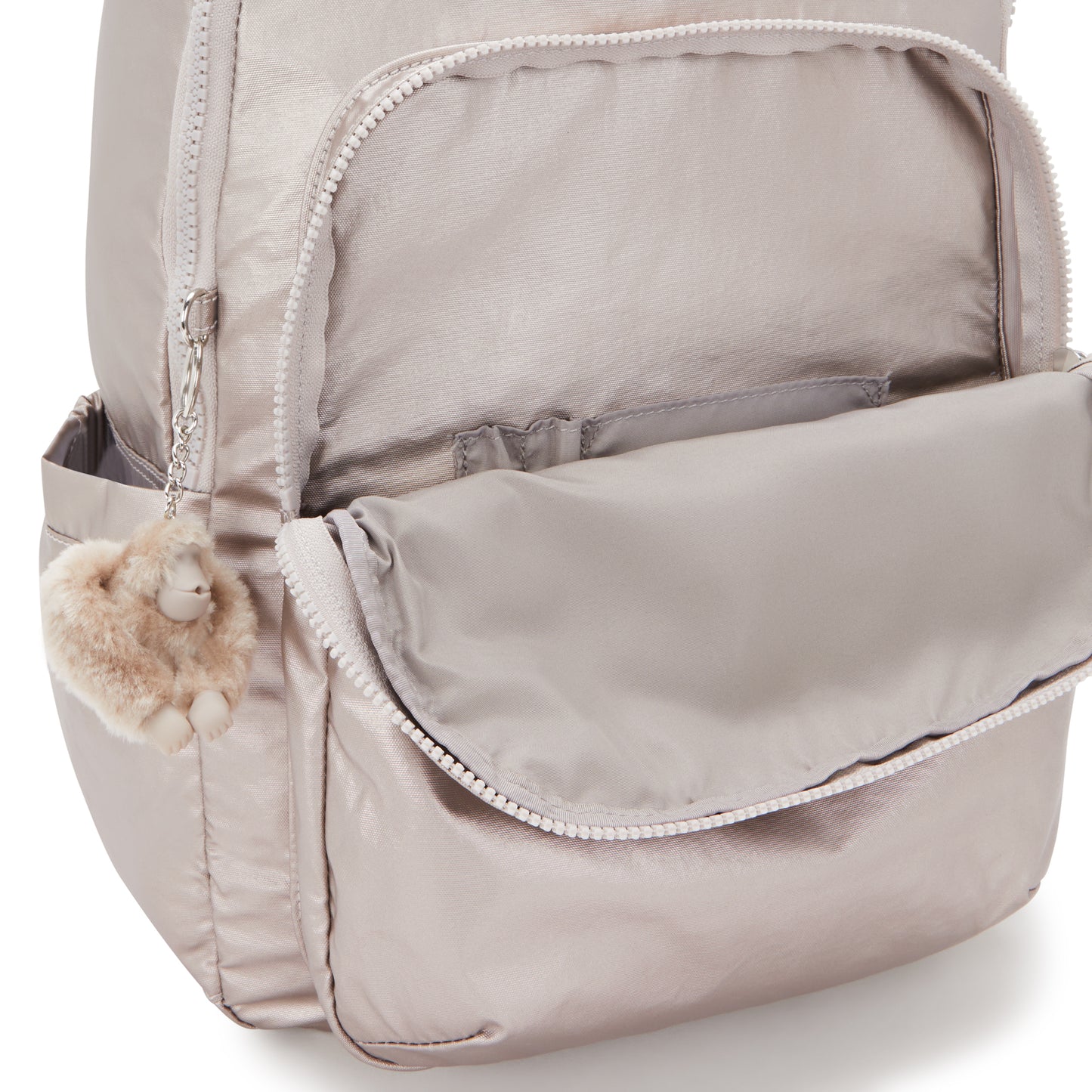 KIPLING Seoul Metallic Glow Large backpack I4034-48I