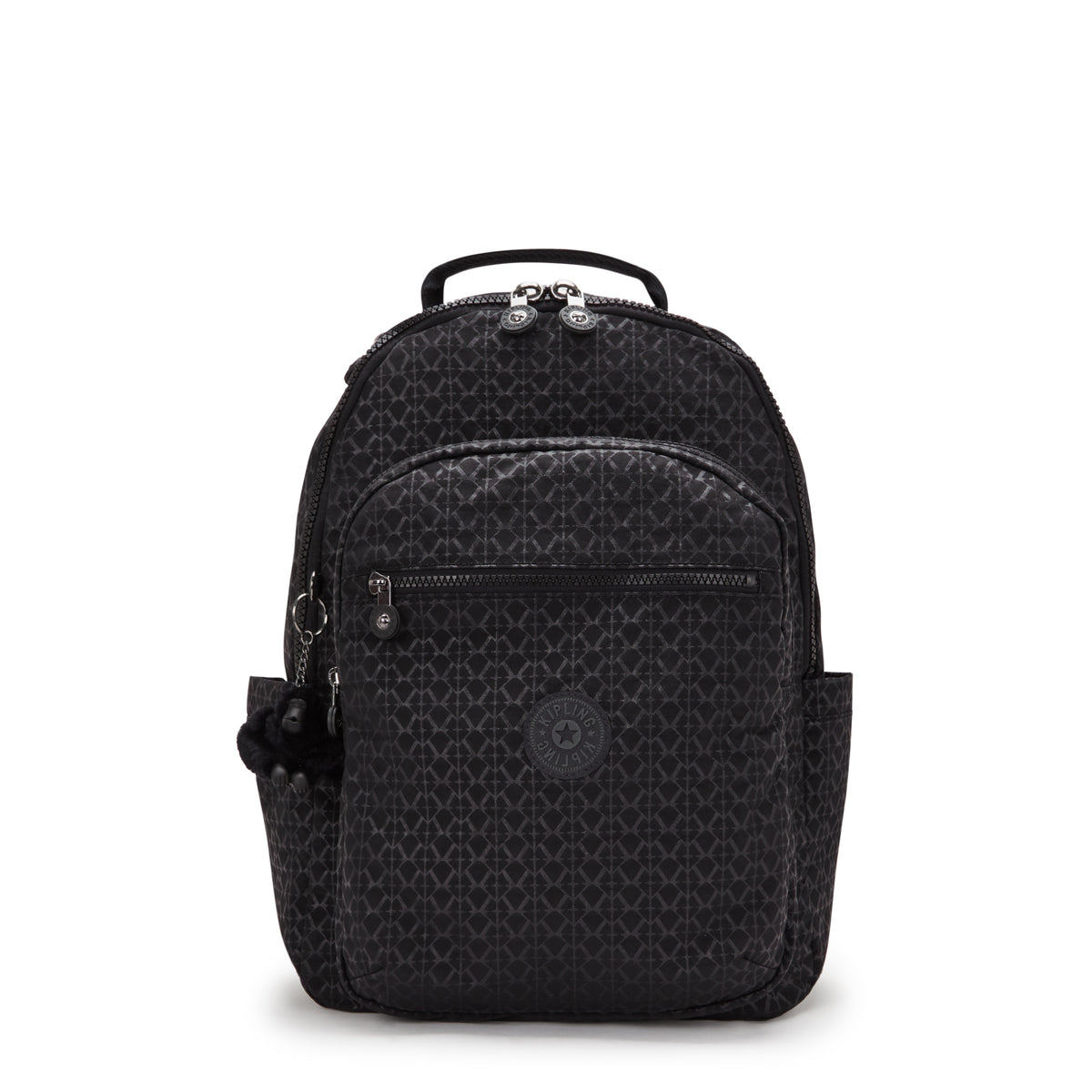 KIPLING-Seoul-Large Backpack-Signature Emb-I4034-K59