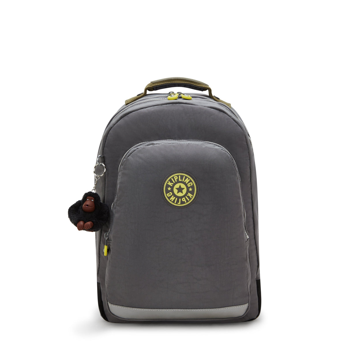 Kipling Class Room Back to Grey Large backpack with laptop compartment I4053-1DX
