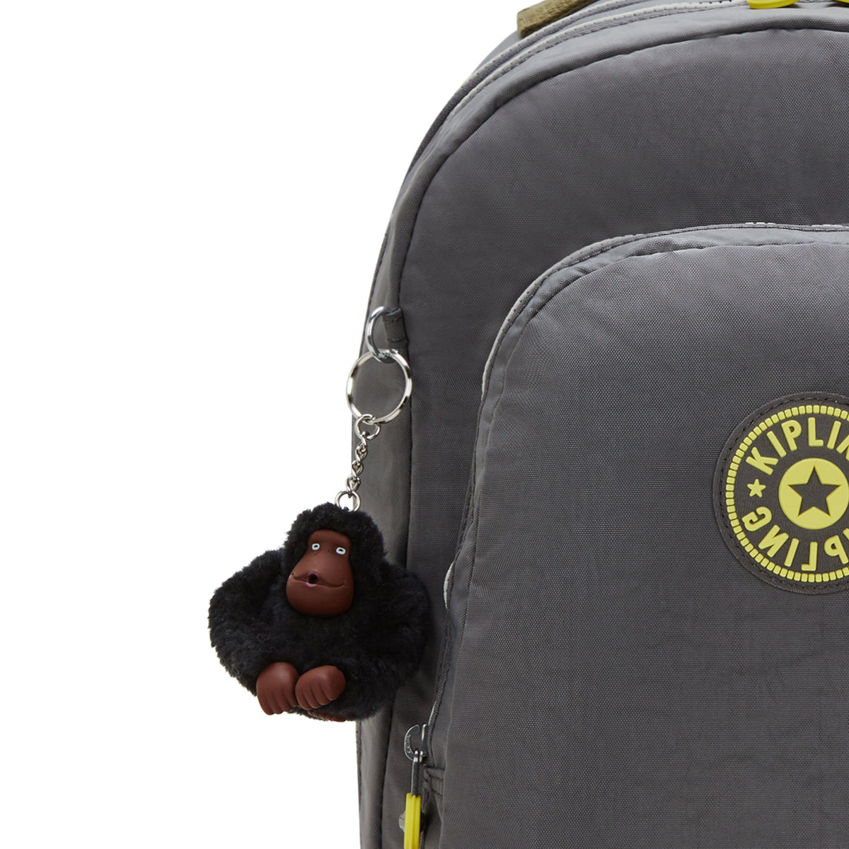 Kipling Class Room Back to Grey Large backpack with laptop compartment I4053-1DX