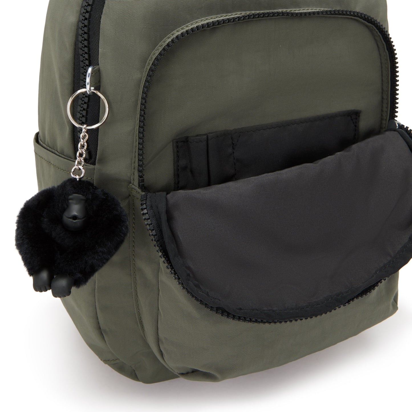 KIPLING Seoul S Green Moss Small backpack (with tablet compartment) I4082-88D