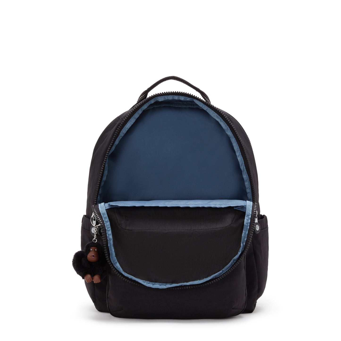 Kipling Seoul Lap True Black Large backpack with laptop compartment I4275-J99