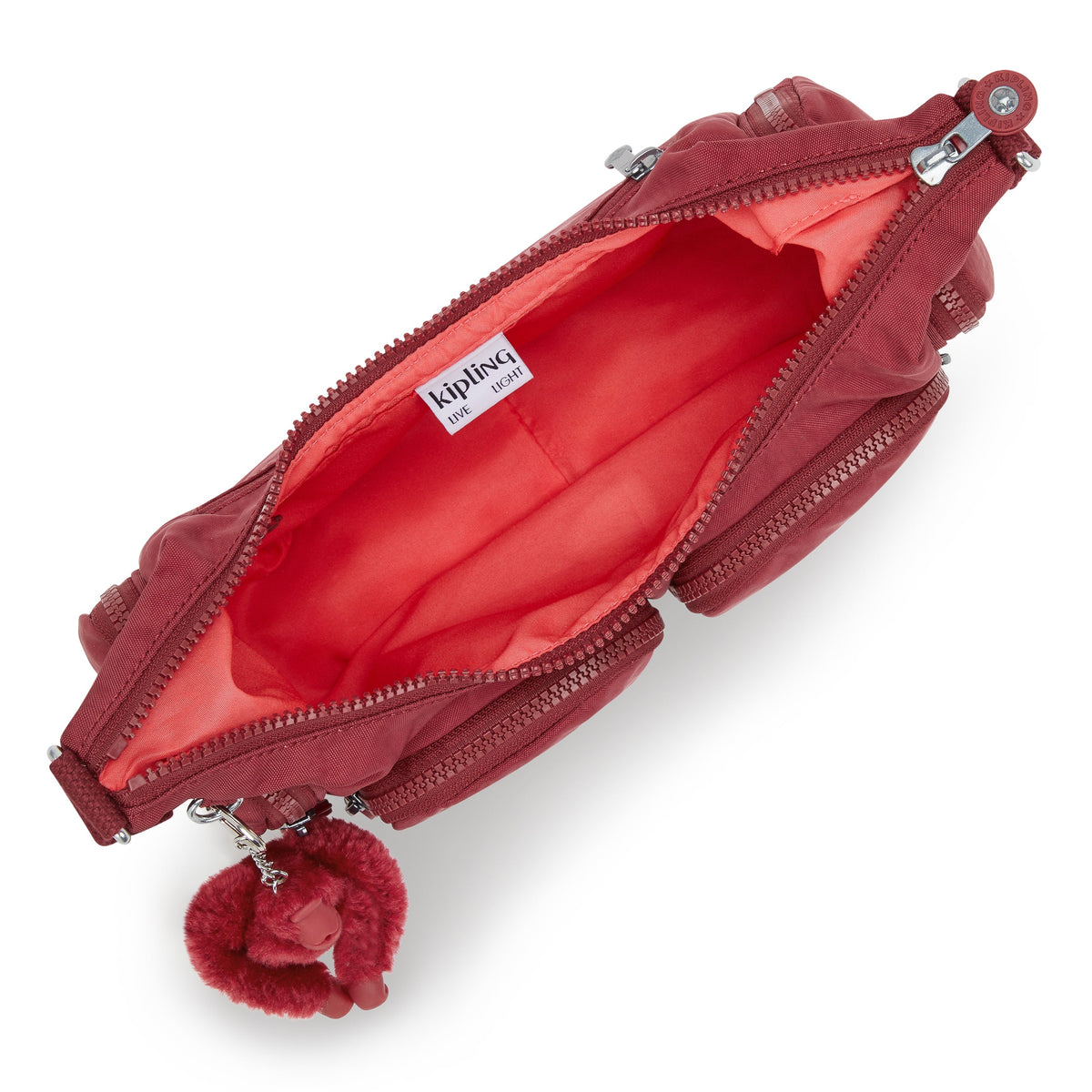 Kipling Rikka S Funky Red Small Crossbody Bag I4333-4SS