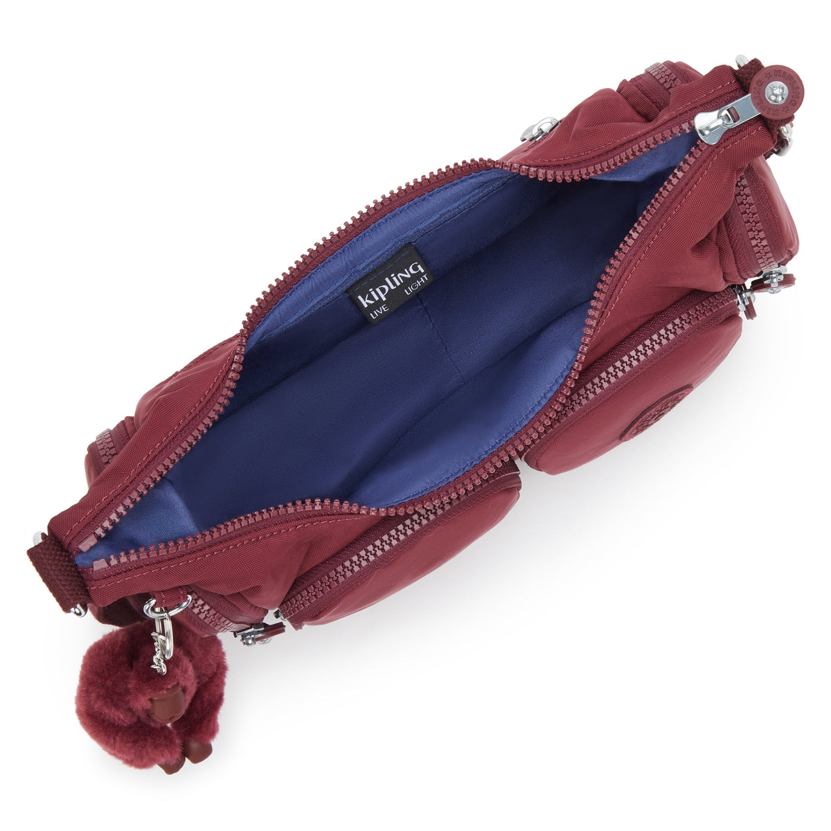 Kipling Rikka S Lounge Wine Small crossbody I4333-5FW