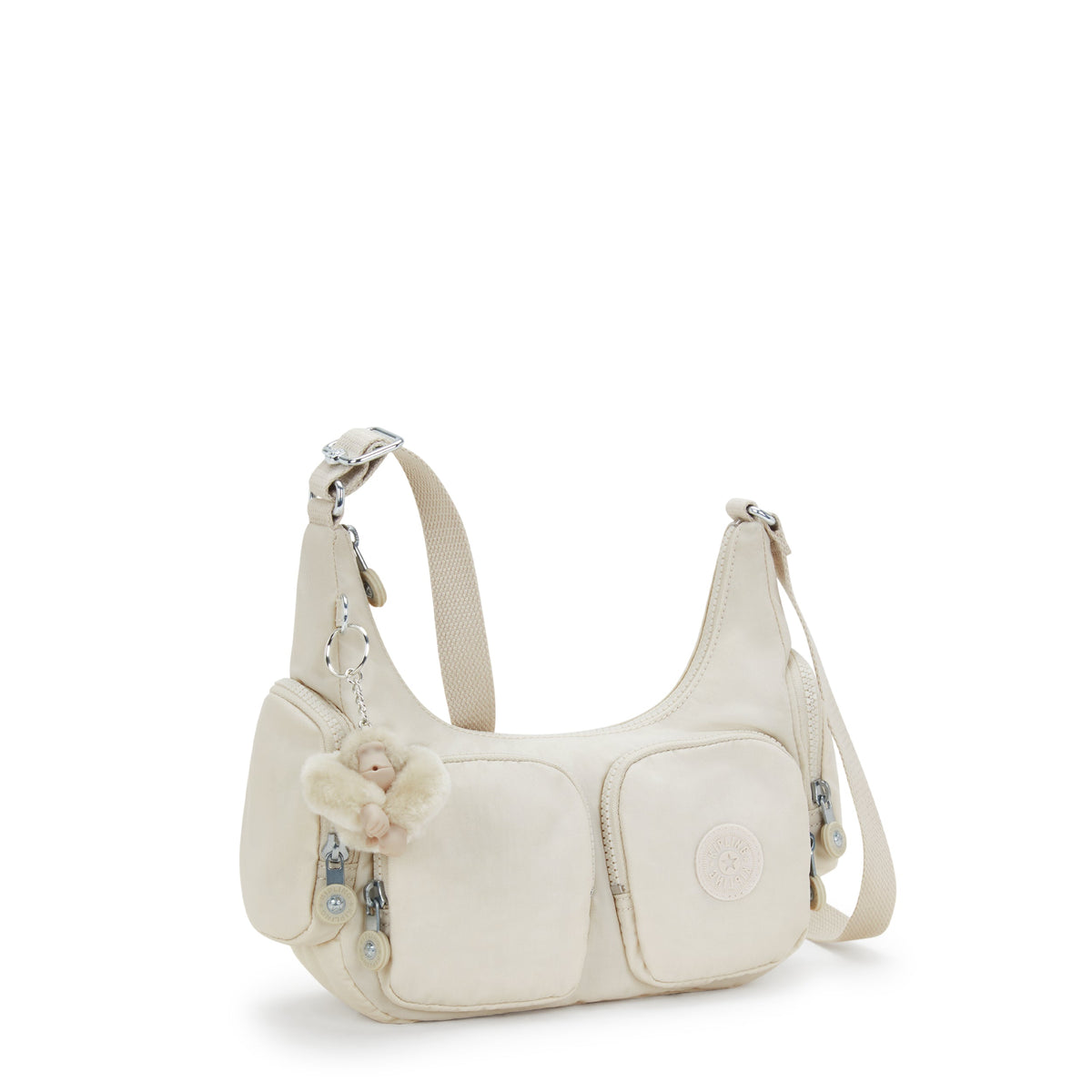 Kipling Rikka S Hideaway Beige Small Crossbody I4333-7JR