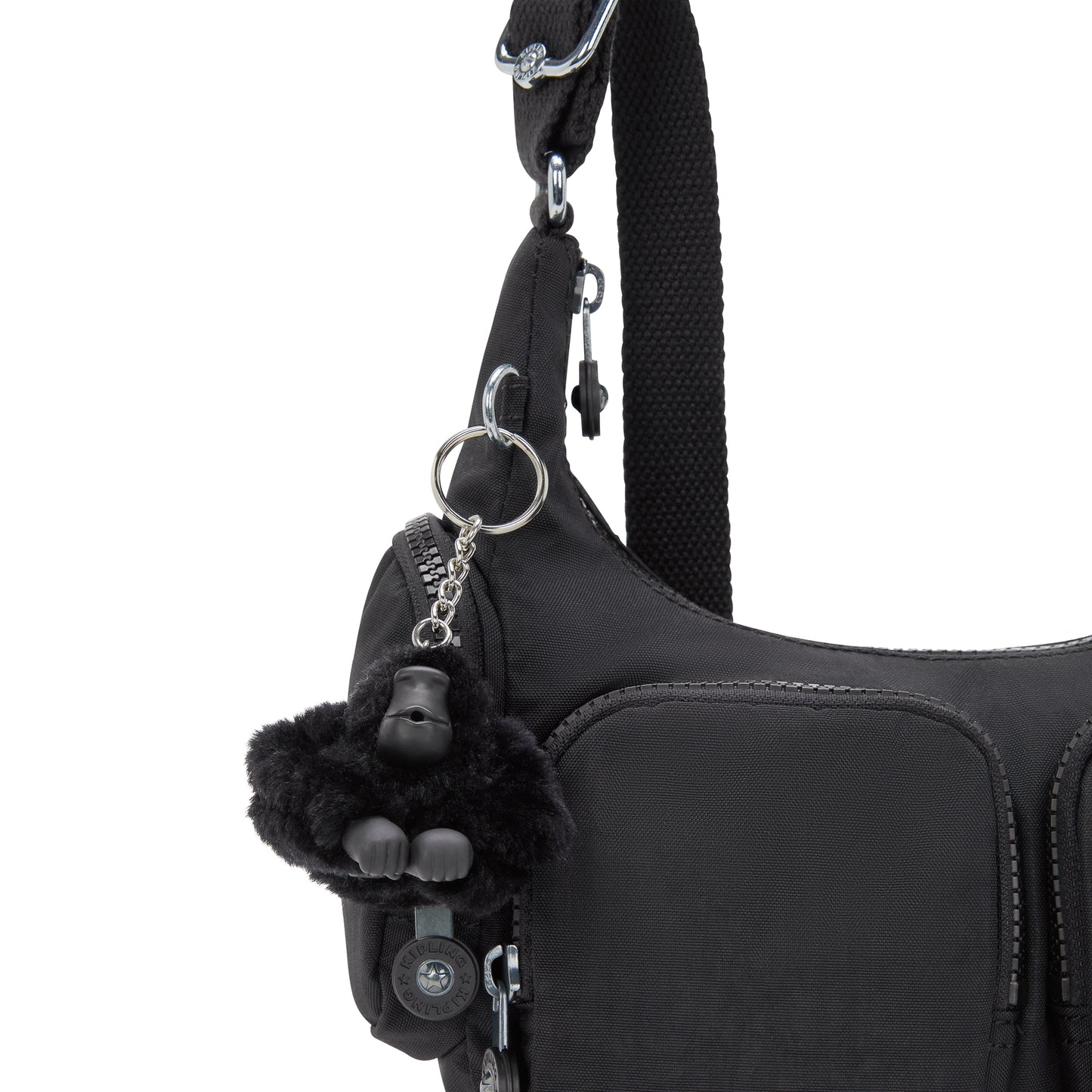 Kipling Rikka S Black Noir Small Crossbody Bag I4333-P39
