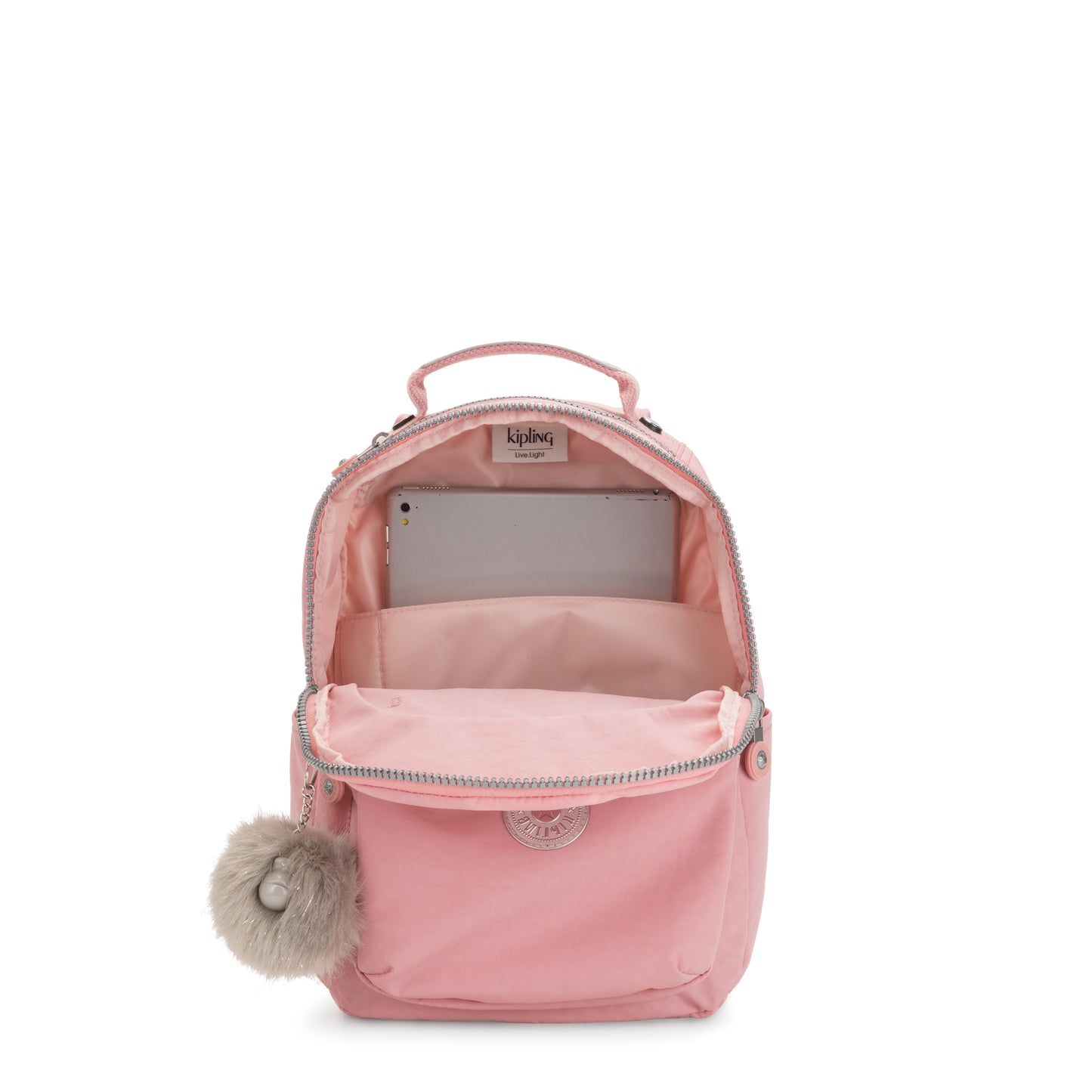 KIPLING Seoul S Bridal Rose Small backpack (with tablet compartment) I4345-46Y