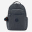 Kipling Seoul College Extra Marine Navy Large backpack with laptop compartment I4352-58C