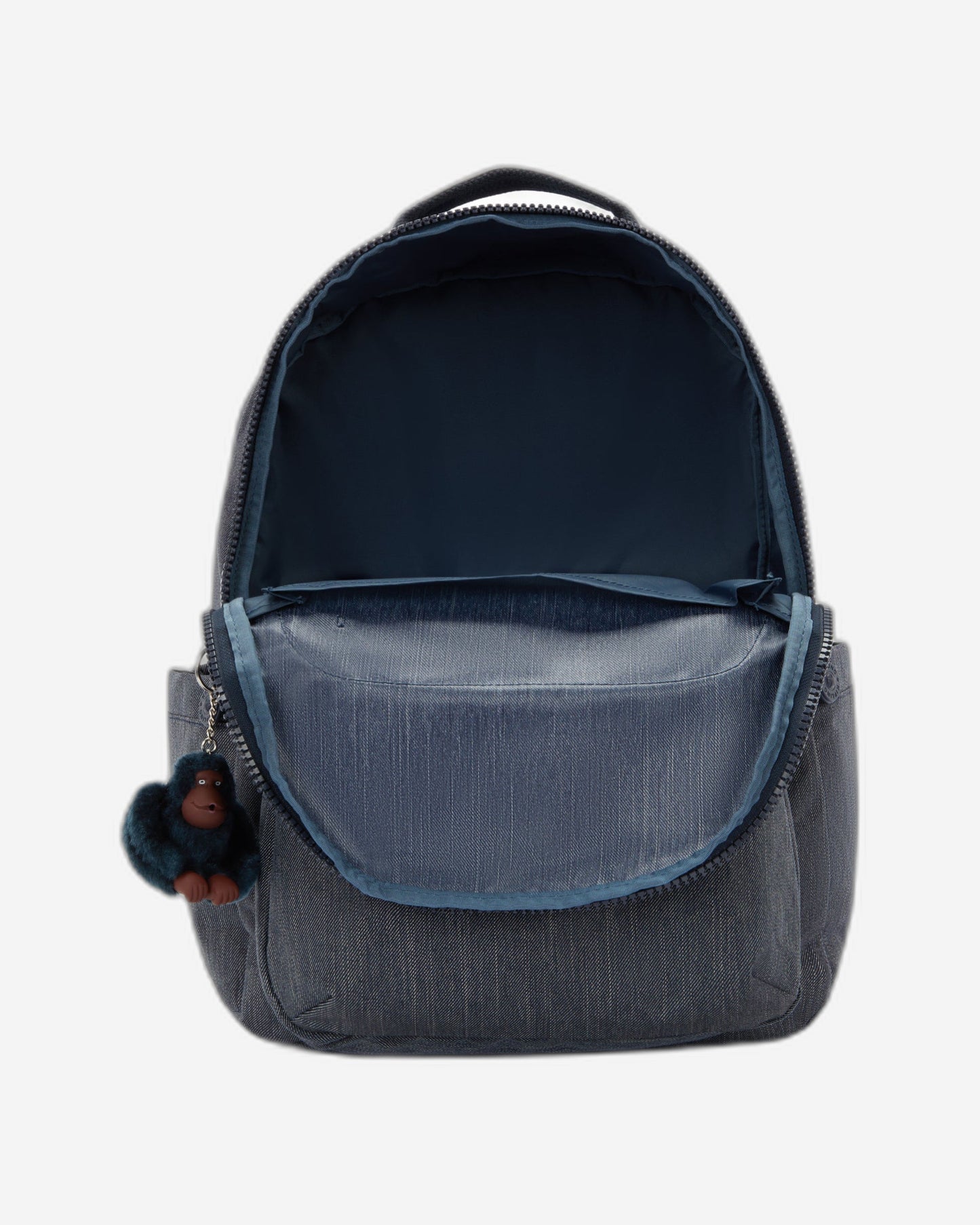 Kipling Seoul College Extra Marine Navy Large backpack with laptop compartment I4352-58C
