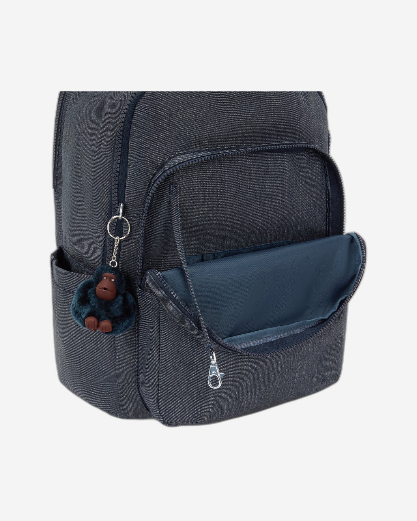 Kipling Seoul College Extra Marine Navy Large backpack with laptop compartment I4352-58C
