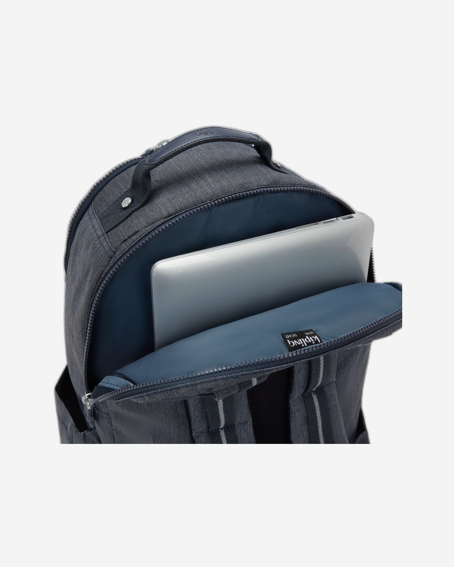 Kipling Seoul College Extra Marine Navy Large backpack with laptop compartment I4352-58C