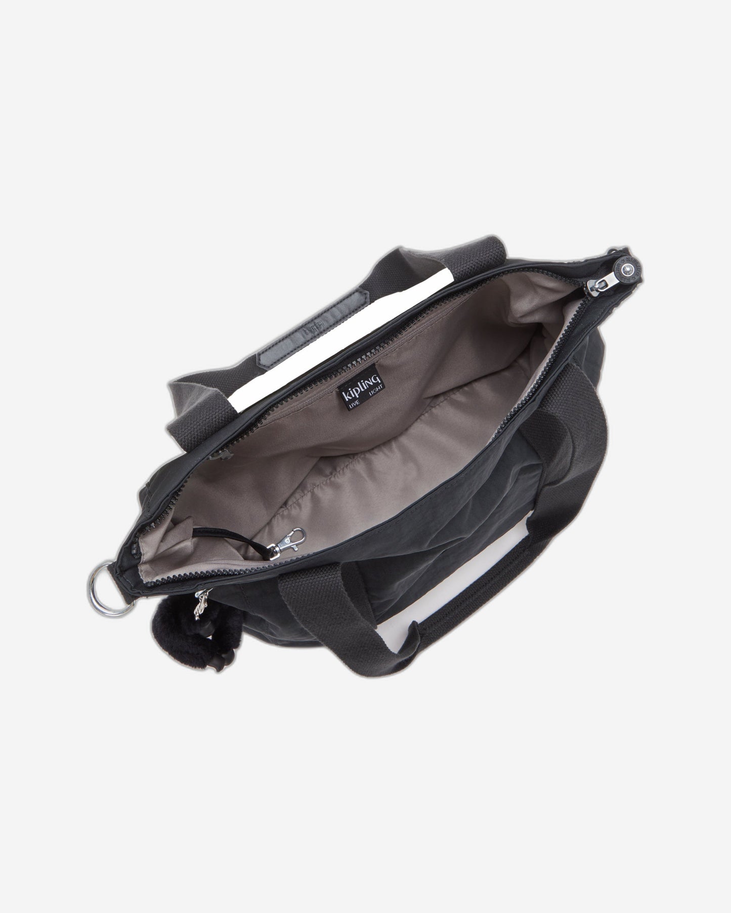 KIPLING Asseni S Black Noir Small tote (with removable shoulderstrap) I4400-P39