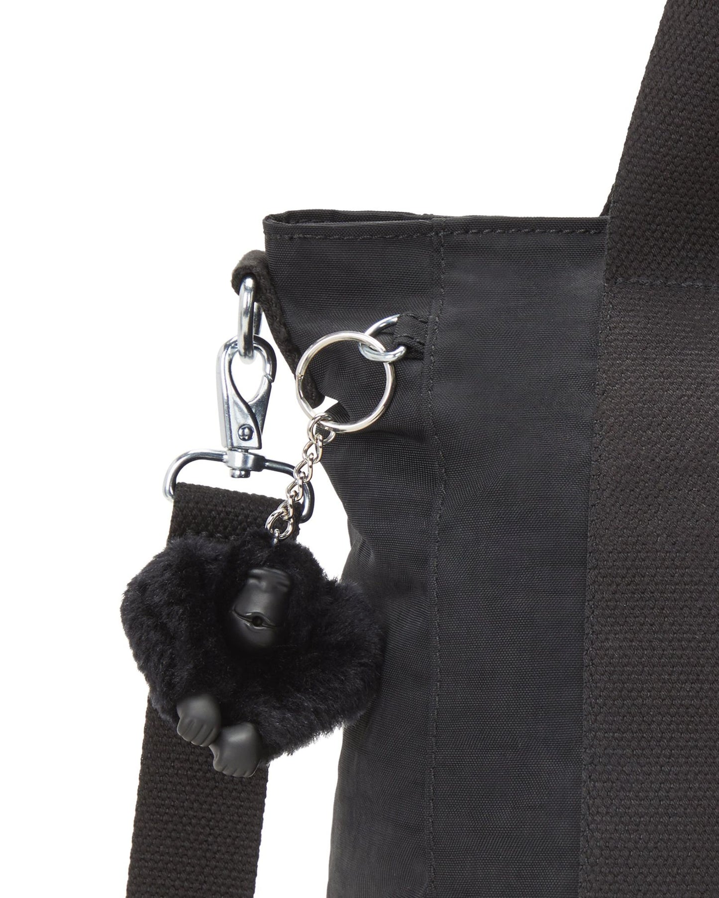KIPLING Asseni S Black Noir Small tote (with removable shoulderstrap) I4400-P39