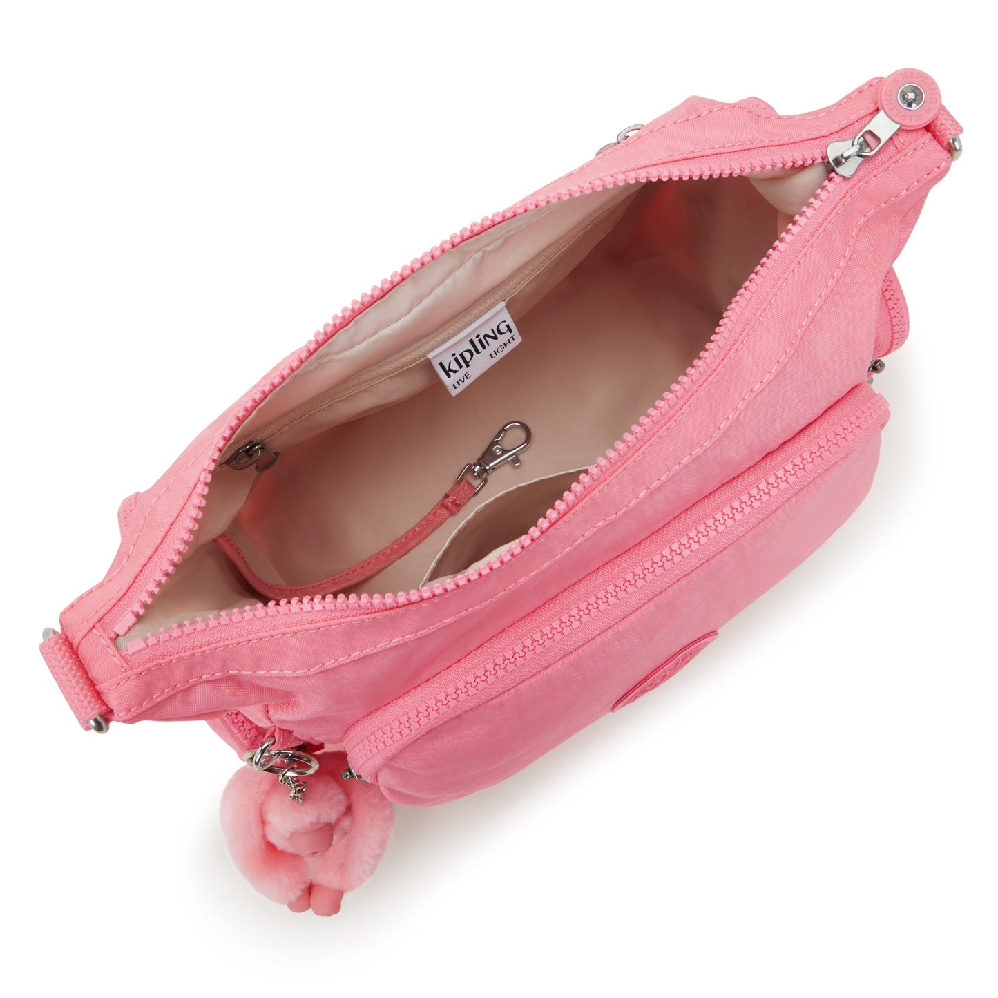 Kipling Gabb S Enjoyable Blush Medium Crossbody I4493-6LZ
